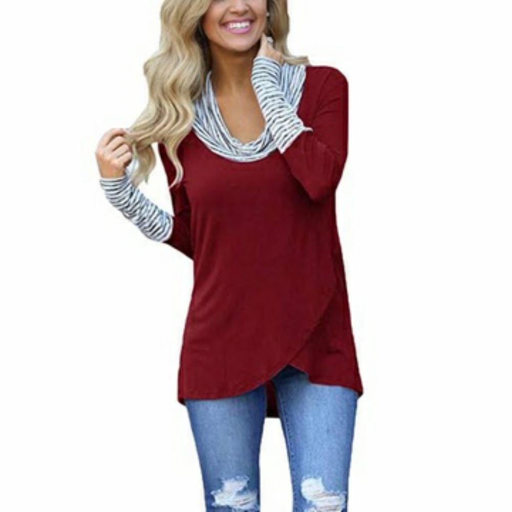 Leo Rosi Women's Shelly Cowl Neck Top